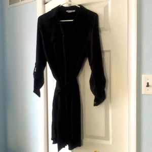 Black maternity 3/4 sleeve dress